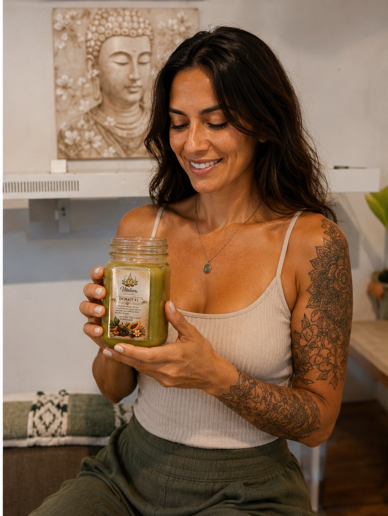 Fresh juice prepared for the Vitalara Juicing Protocol