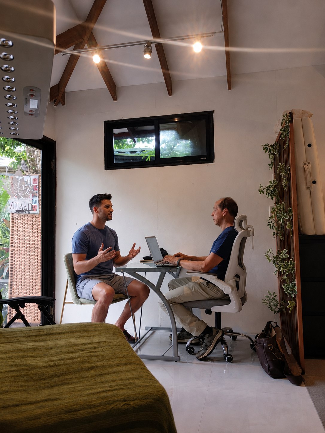 Quiet private consultation space at Vitalara Wellness